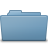 Open Folder Blue Icon